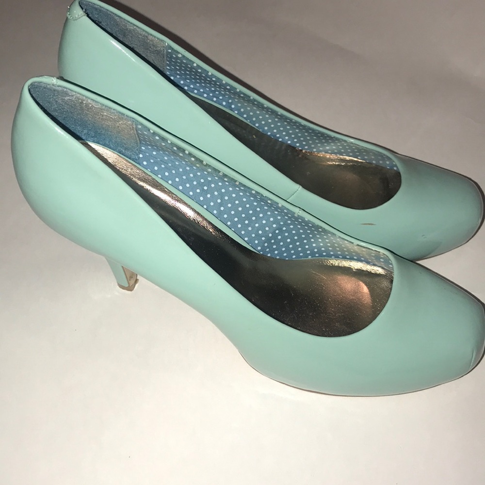 Turquoise Madden Girl Heels
